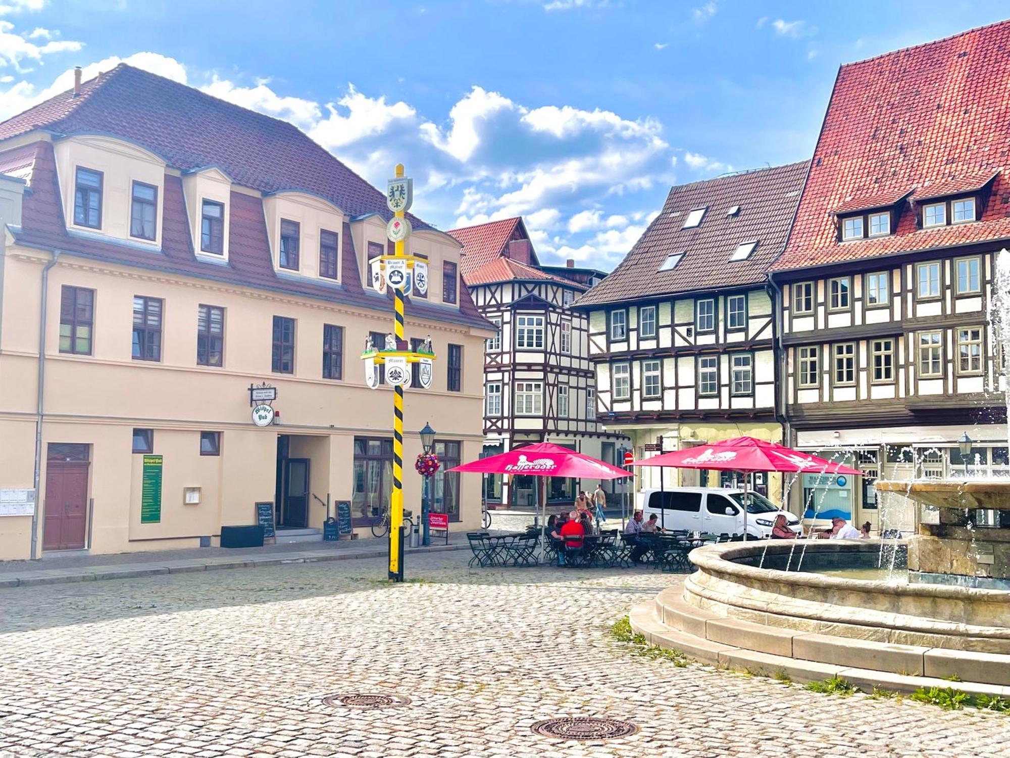 Fachwerktraeume - 35M² Weltkulturerbe Lejlighed Quedlinburg Eksteriør billede