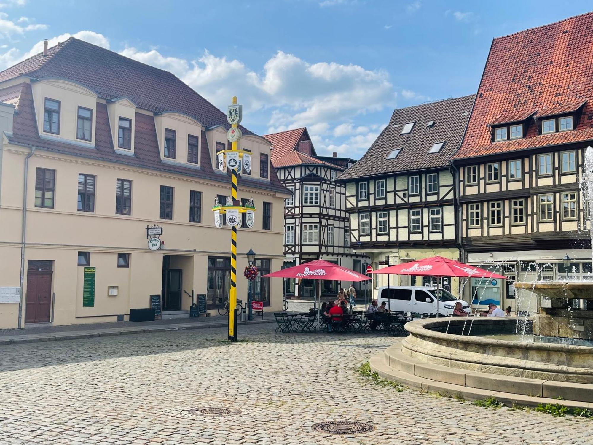 Fachwerktraeume - 35M² Weltkulturerbe Lejlighed Quedlinburg Eksteriør billede